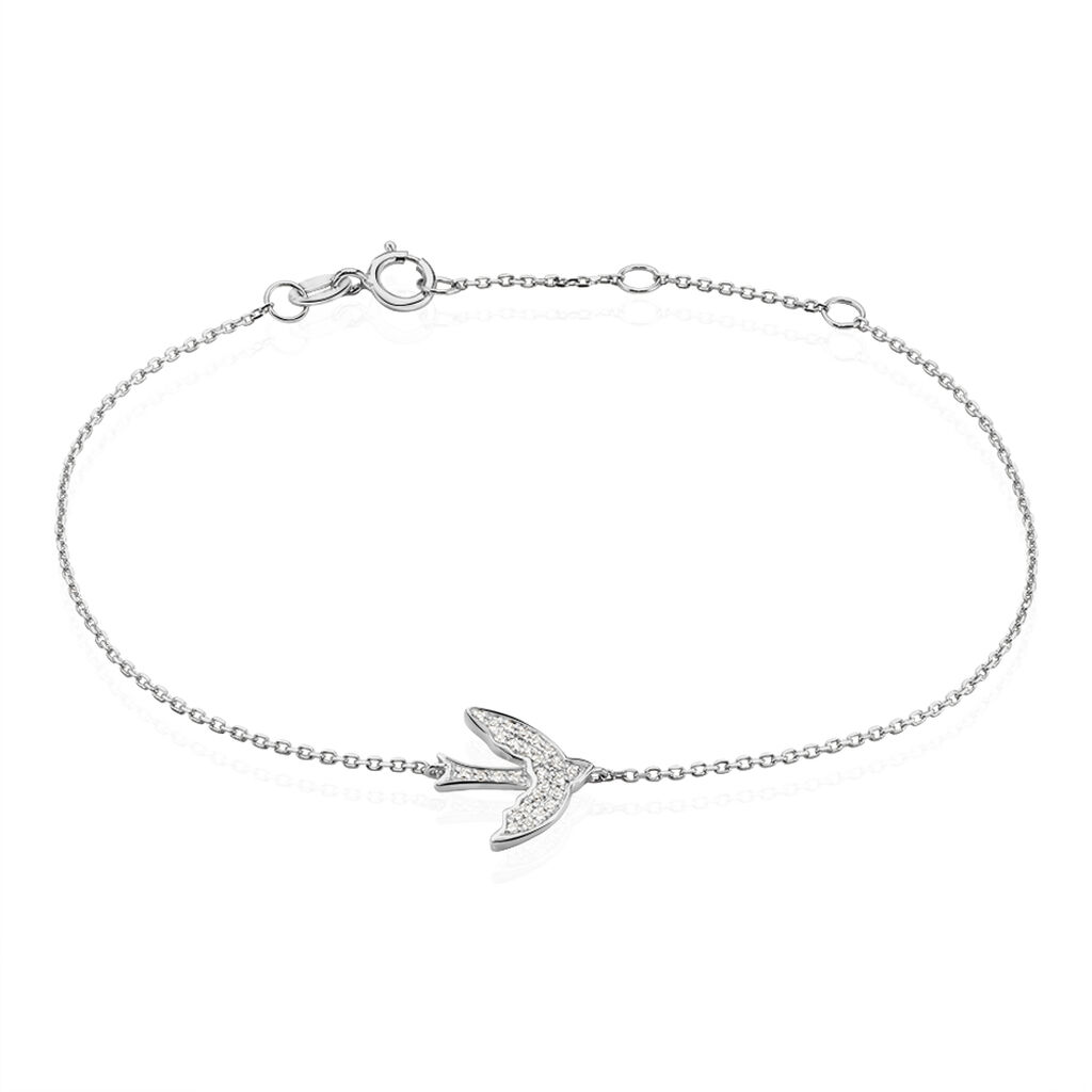 Bracelet Zetta Or Blanc Diamant