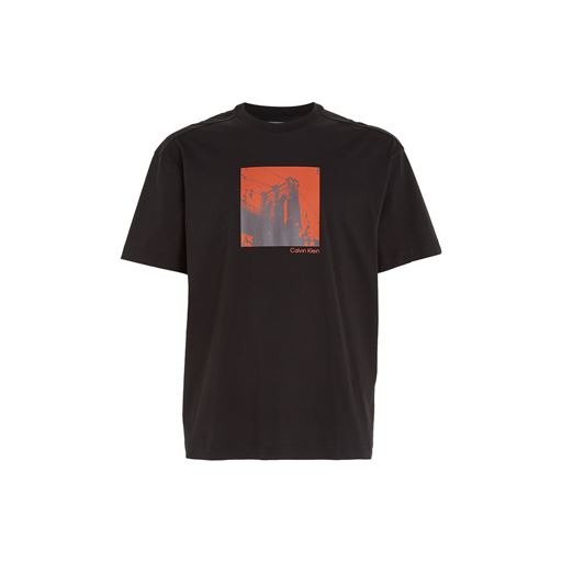 Calvin Klein Photo Print T-shirt, Sort, S