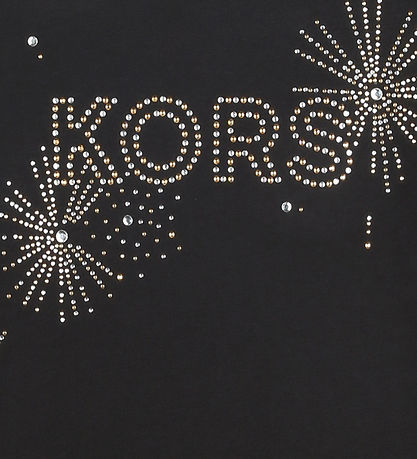 Michael Kors Bluse - Schwarz m. Strassstein