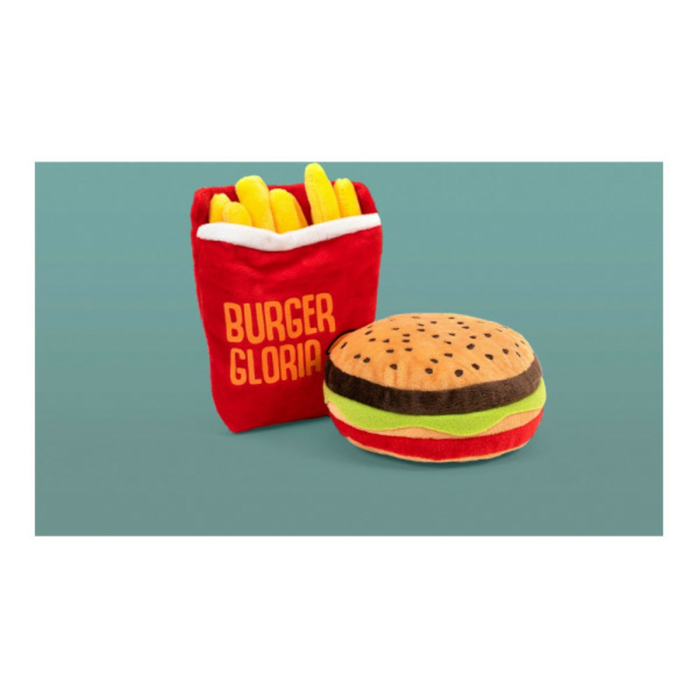 Jouet pour chien hamburdog hamburgers polyester feuille de mousse