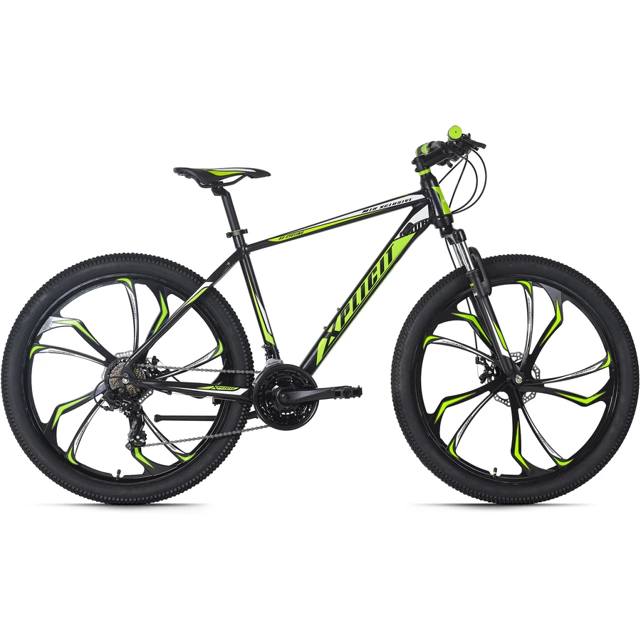 KS Cycling Mountainbike Hardtail 27,5 Zoll Xplicit schwarz-grün