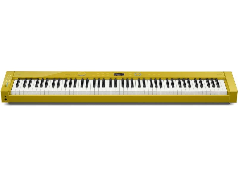 Casio E-Piano Privia PX-S7000 – Harmonious Mustard Digitalpiano mit dem authentischen Anschlag eines Flügels, innovativer Klangtechnologie und beeindruckender Ästhetik