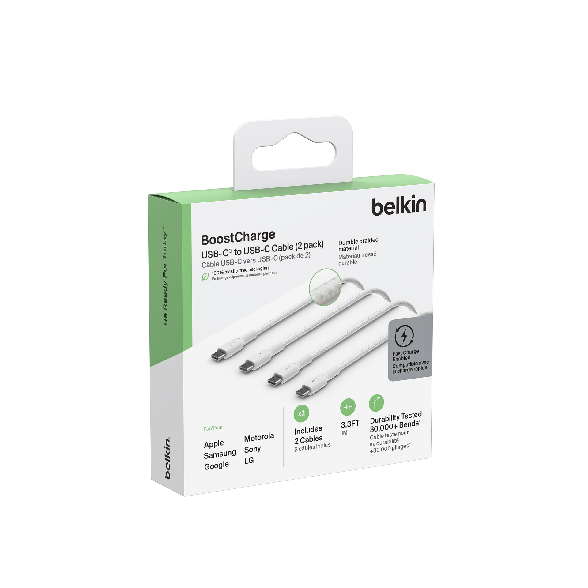 Belkin USB-Kabel »BoostCharge USB-C zu USB-C Kabel 1m« USB Typ C 100 cm