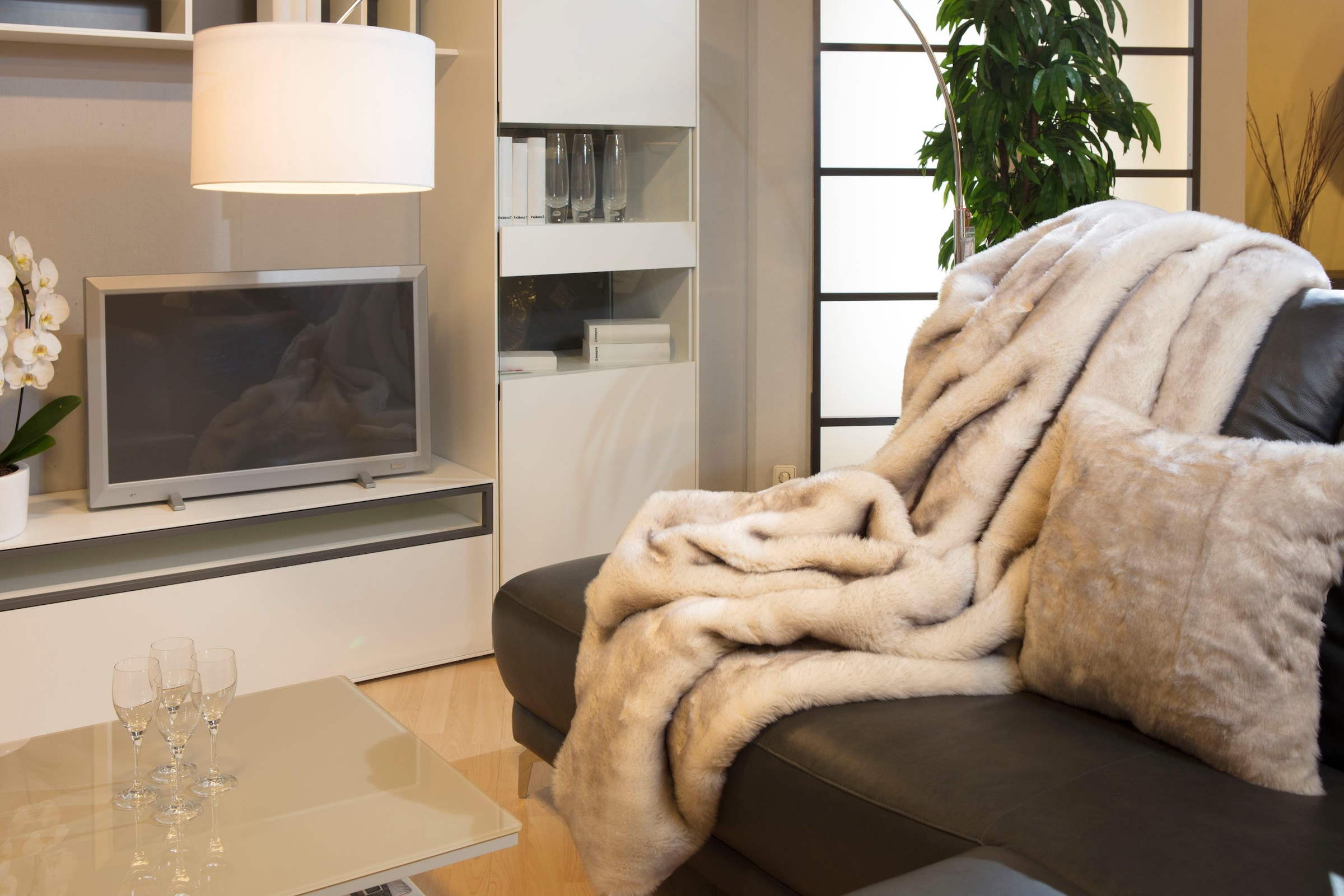 Star Home Textil Wohndecke »Polarfuchs« besonders weich, Kuscheldecke