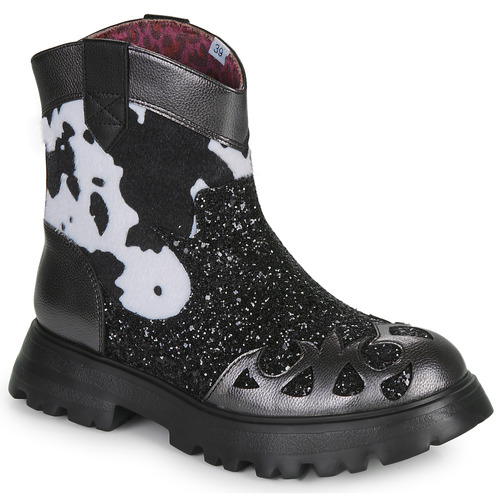 Irregular Choice - STEP IN STYLE - Noir / Blanc