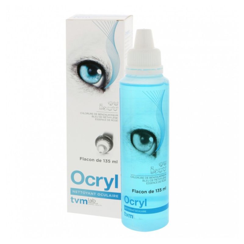 TVM Ocryl Nettoyant oculaire pour chien et chat