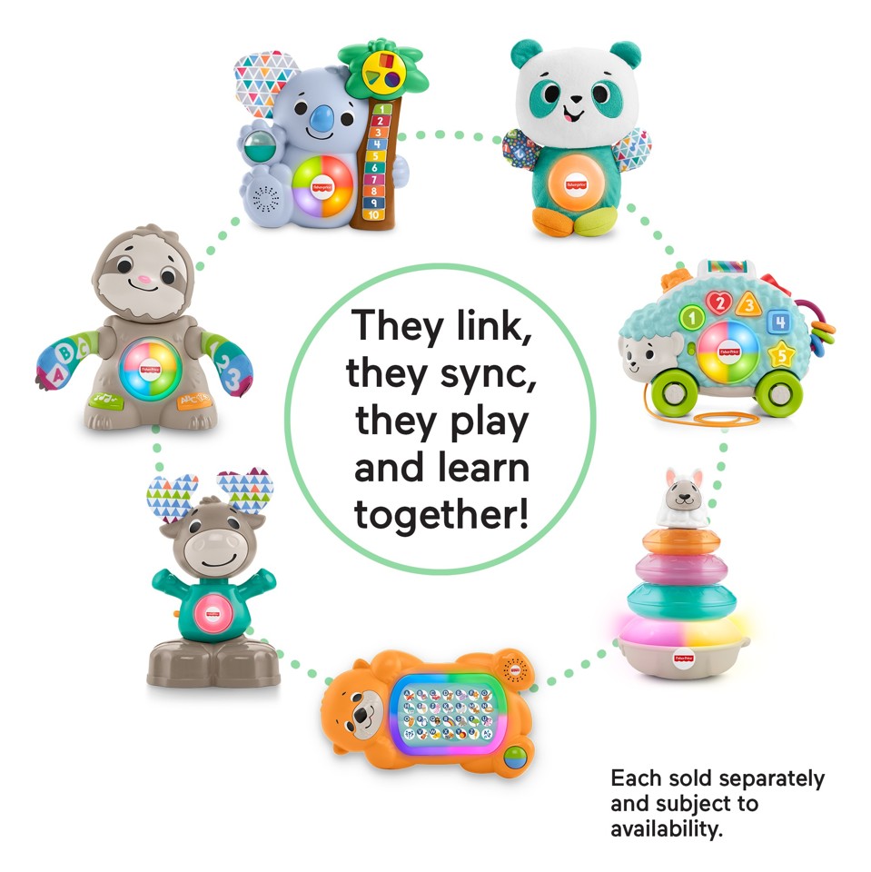 Fisher Price - Linkimals Play Together - Panda (GXD87)