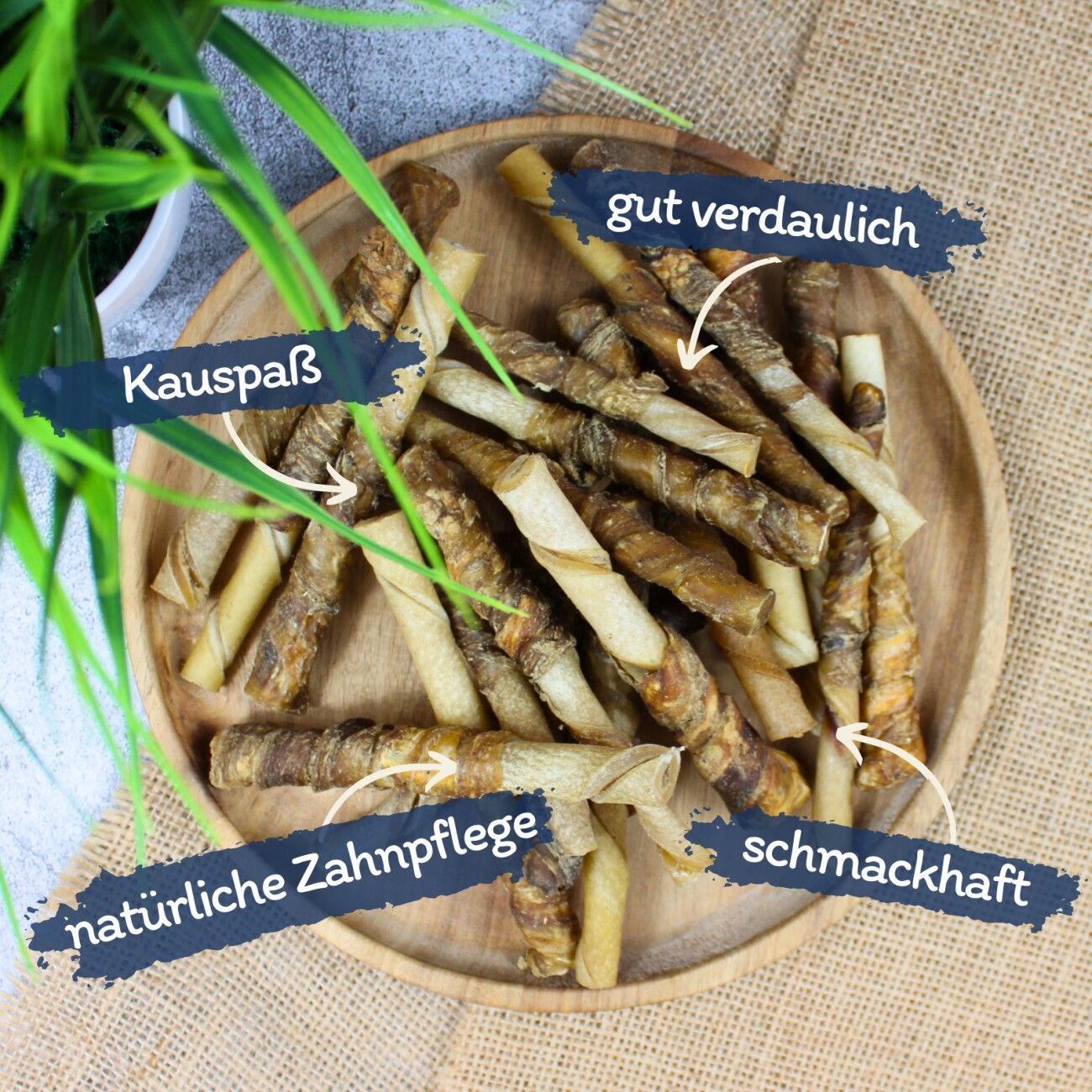 Lyra Pet Büffelsticks mit Rindfleisch 1 kg