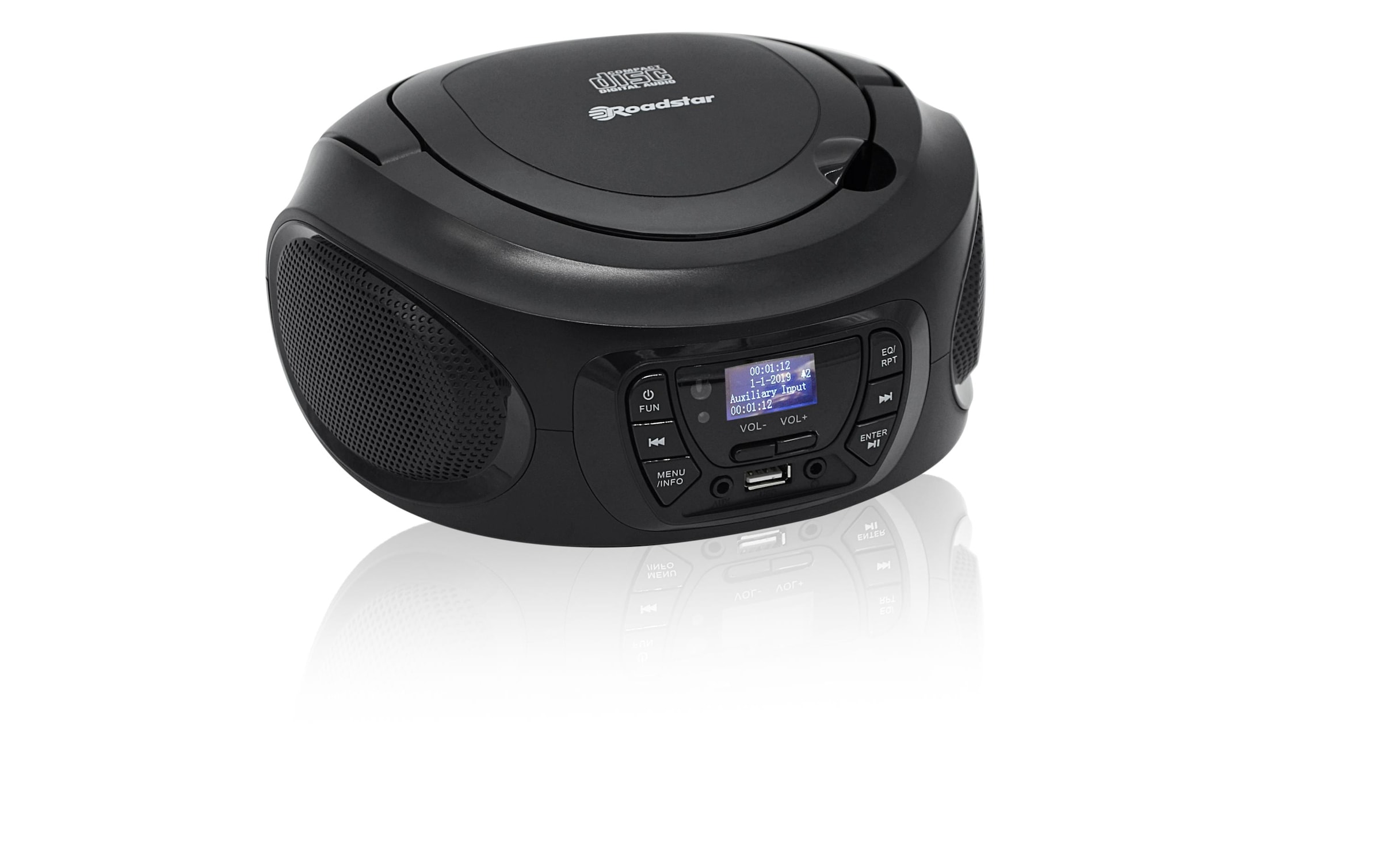 CD-Radiorecorder »Roadstar CDR-375« ( ) CD-Player, Display