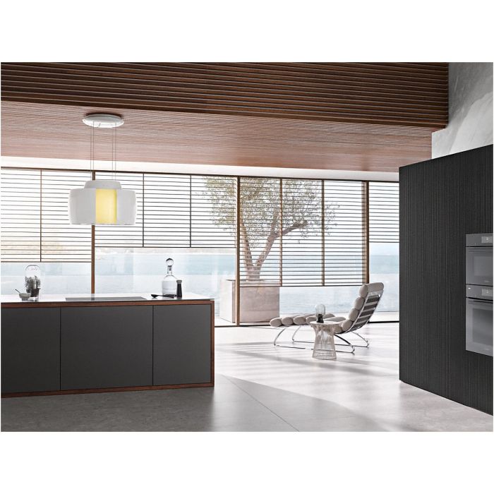 Miele Insel-Dunstabzugshaube DA 7378 D Aura4.0 Ambient Brilliantweiß