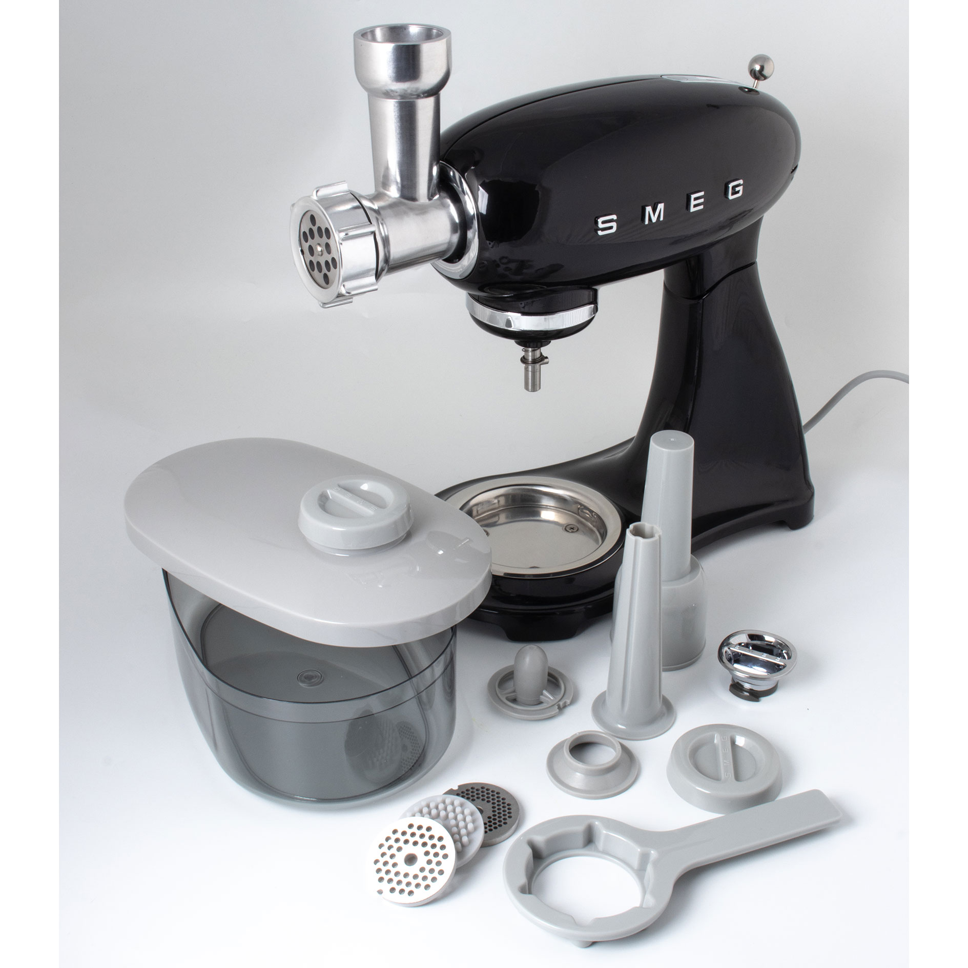 SMEG Küchenmaschine - schwarz - BBQ-Edition