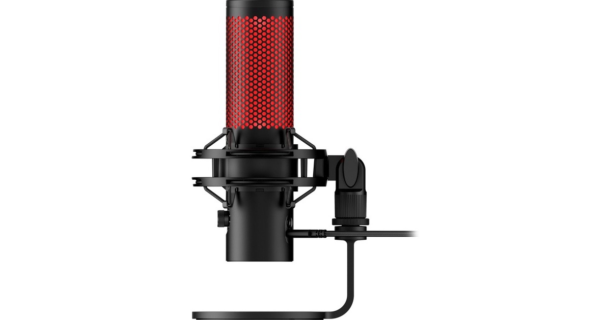 HyperXQuadCast 2 - USB gaming microfoon  (Zwart/rood)
