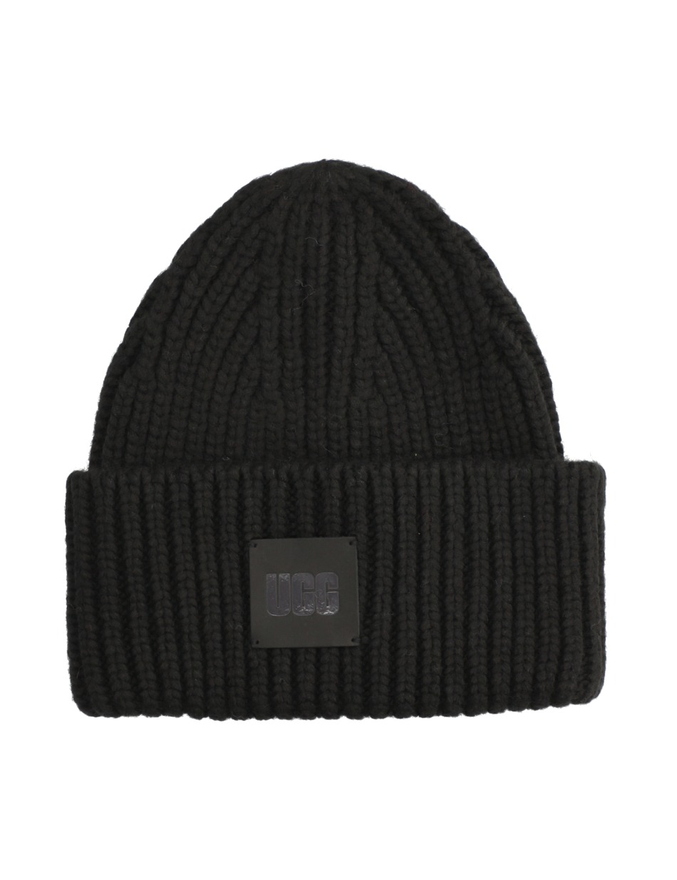 W CHUNKY RIB BEANIE