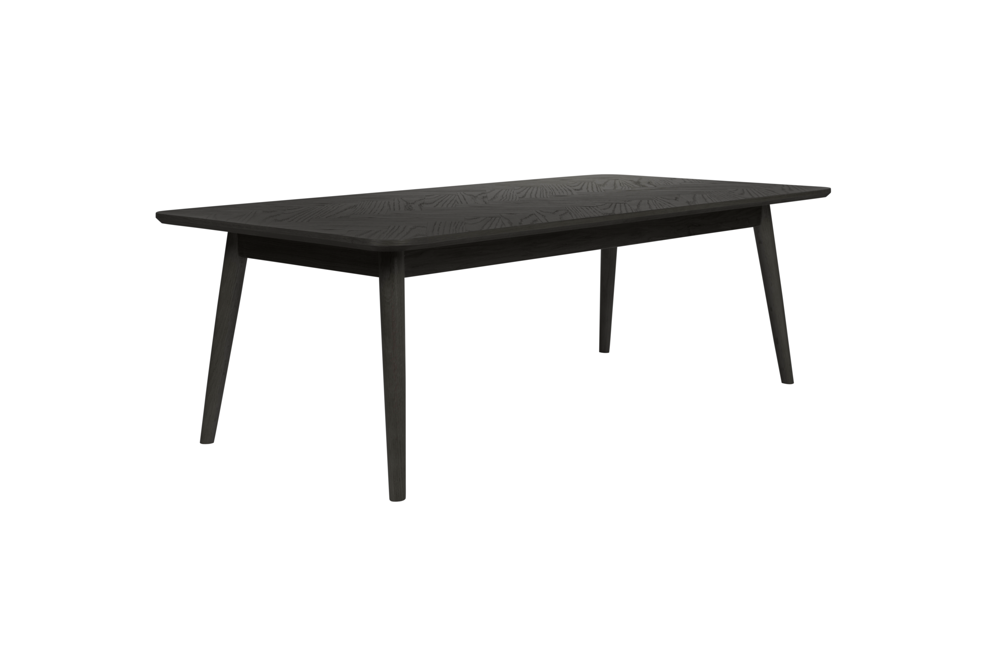 Salontafel Fabio Rechthoek zwart