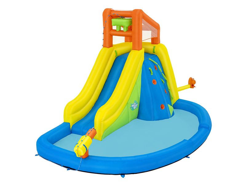 Bestway H2OGO! Mount Splashblast Mega Water Park 435 x 286 Mega-Wasserpark mit Dauergebläse