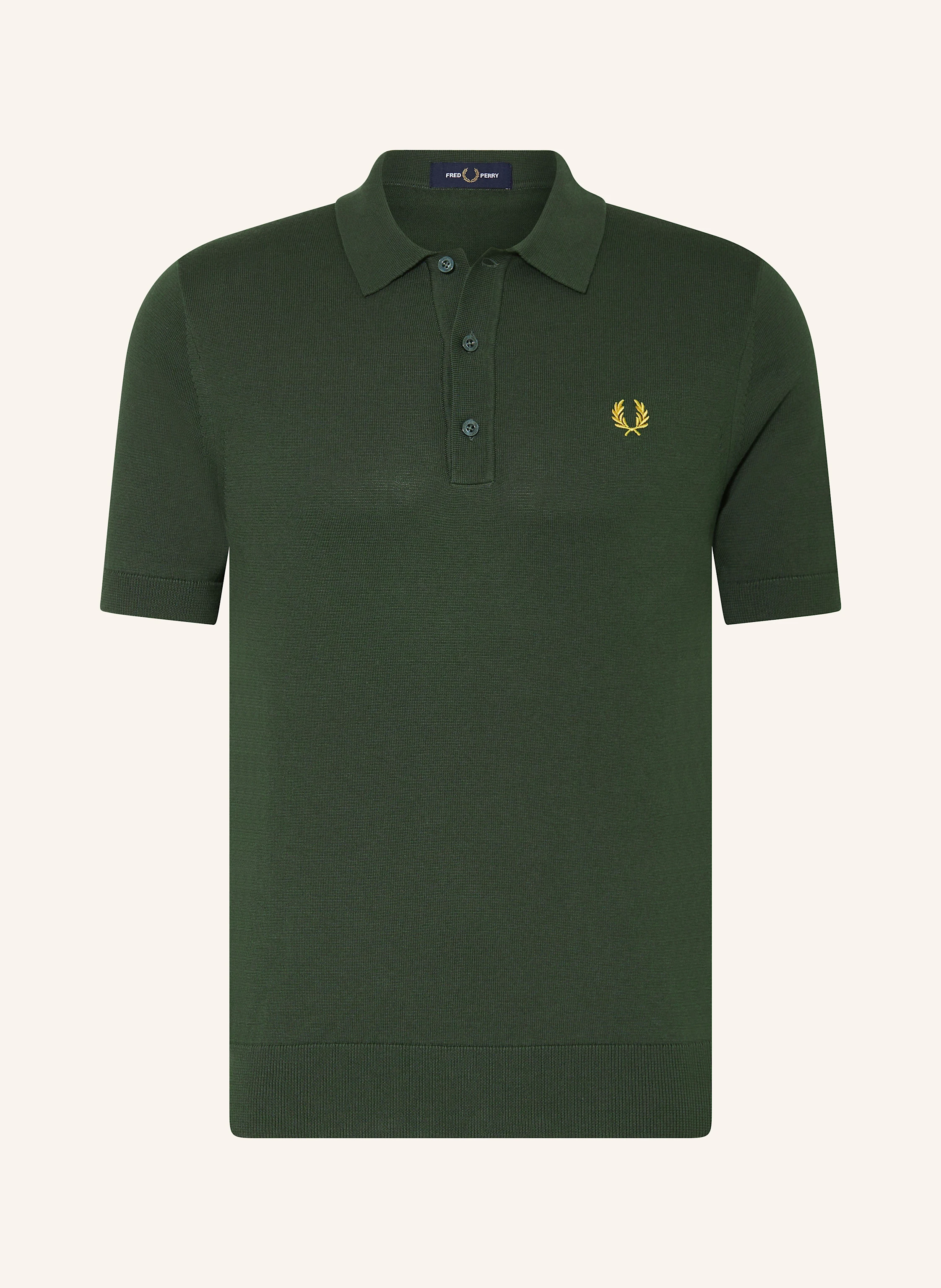 FRED PERRY Strick-Poloshirt