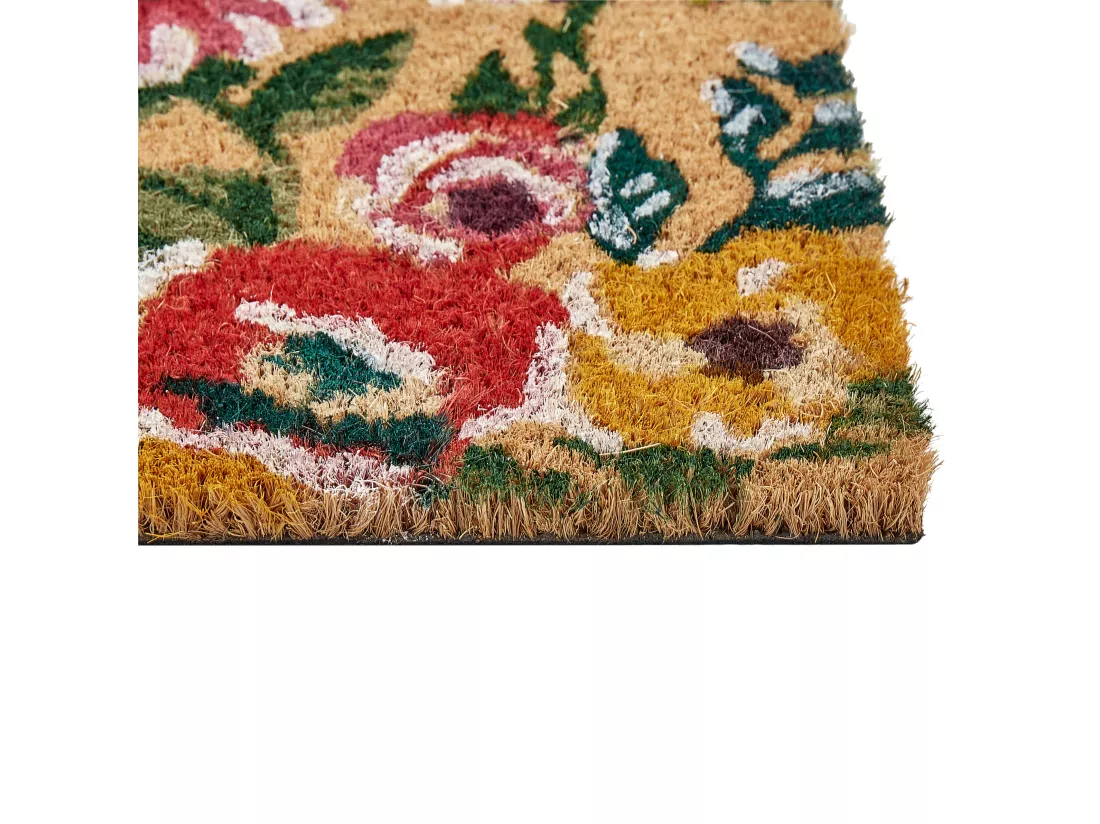 Paillasson KITA 40 x 60 cm Fibre de coco Multicolore
