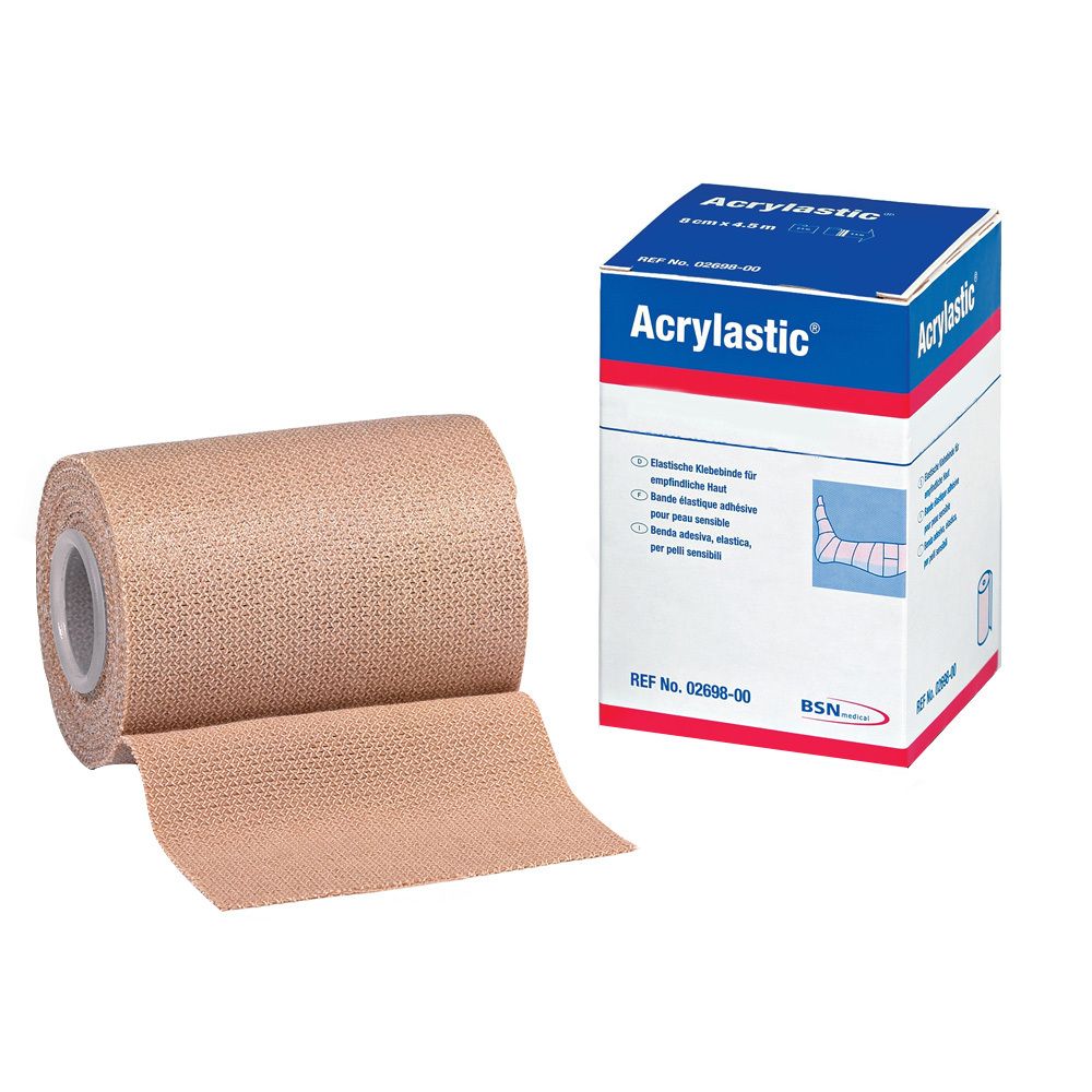 Acrylastic® längselastische Binde 2,5 m x 6 cm