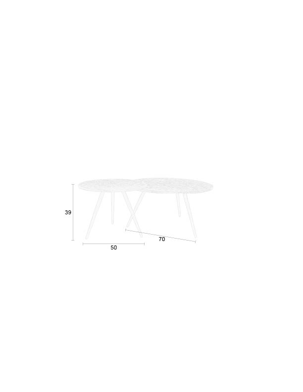 COFFEE + SIDE TABLE WEBSTER