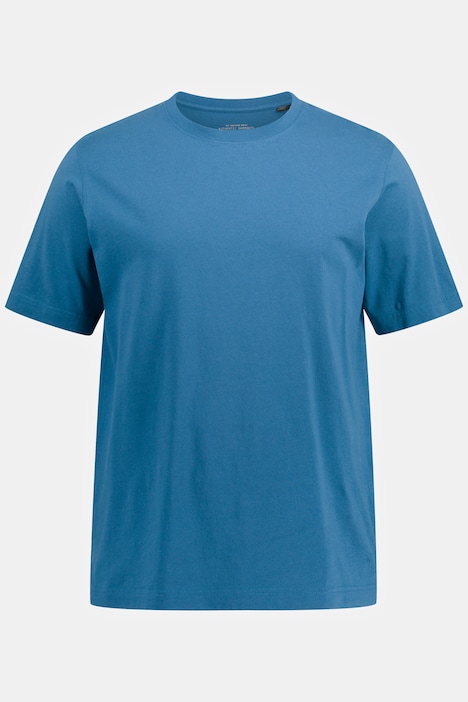 T-Shirt, Basic, Rundhals, gekämmte Baumwolle, bis 8XL