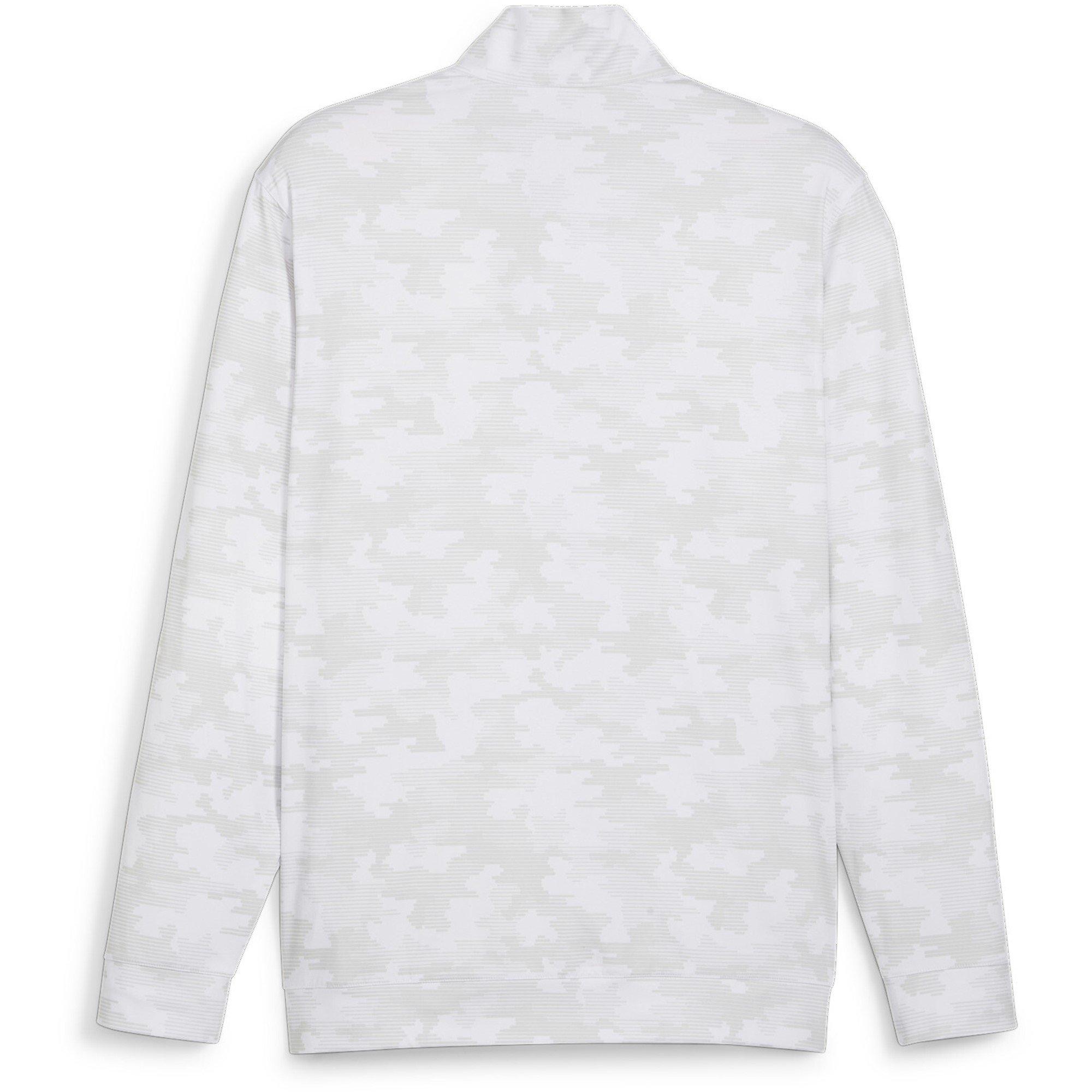 Puma Puma Cloudspun Camo 1/4 Zip Baselayer Top Mens