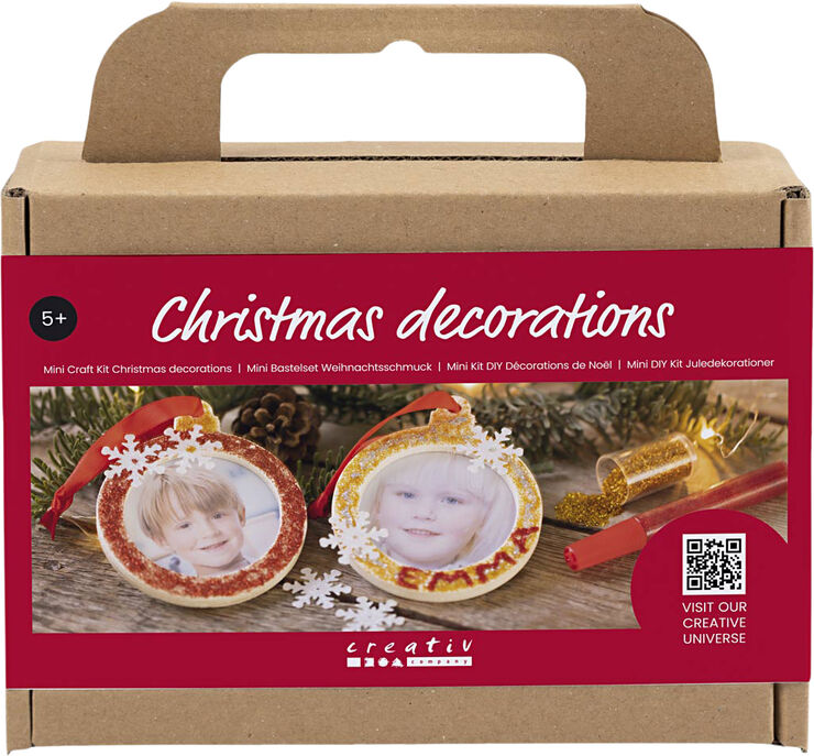 Creativ Company Mini DIY Kit Julepynt, Rammer