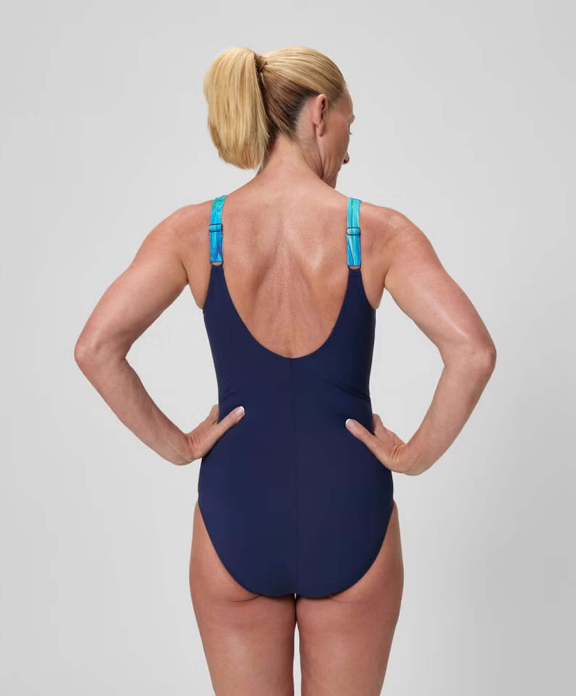 Speedo Dames badpak blauw