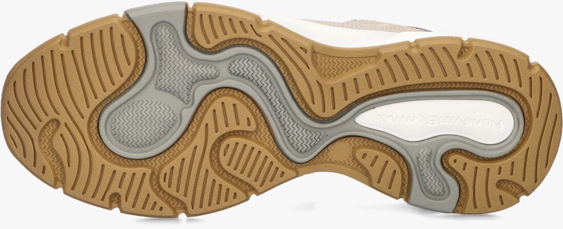 goudkleurig floris van bommel lage sneakers sfw-10155 daysi