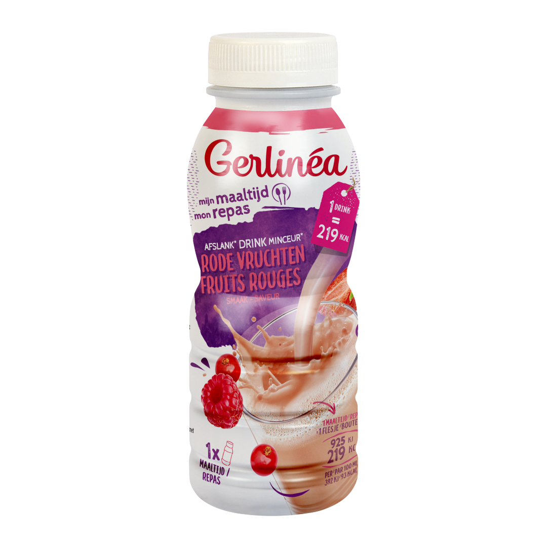 Gerlinéa Maaltijd Afslankdrink Rode Vruchten (236 ml)