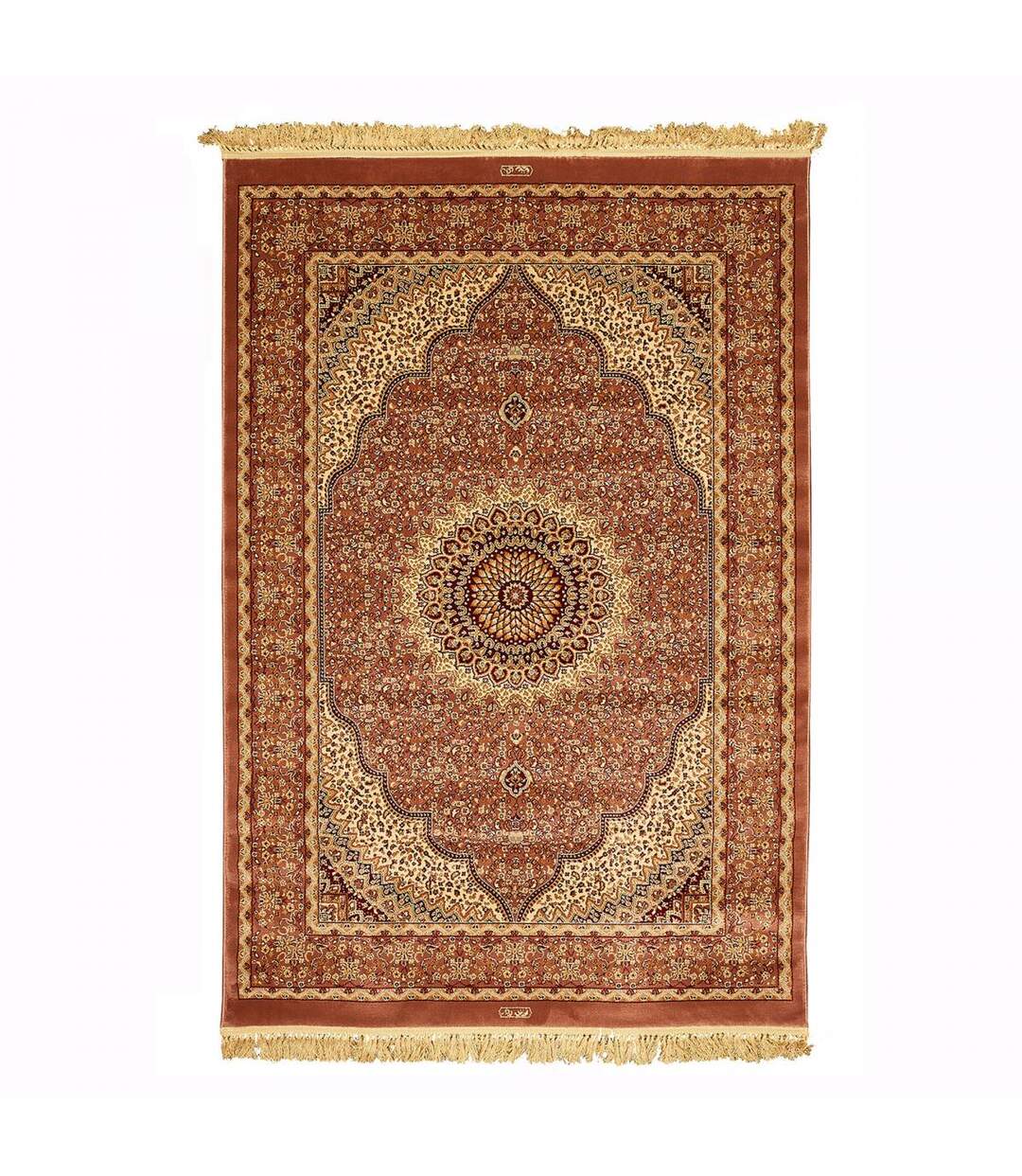 Tapis orient style PRESTIGE DE PEMBE en polypropylène doux et soyeux