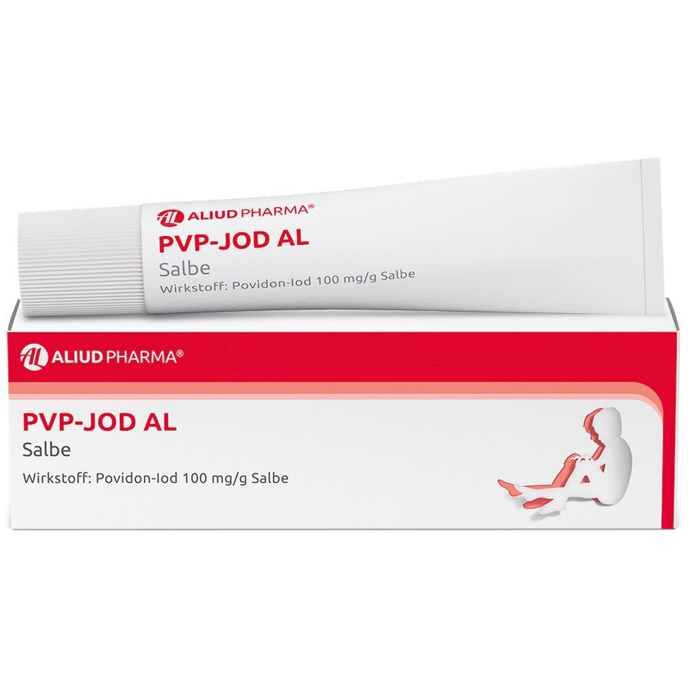 PVP-Jod AL Salbe bei Wunddesinfektion (Antiseptikum)