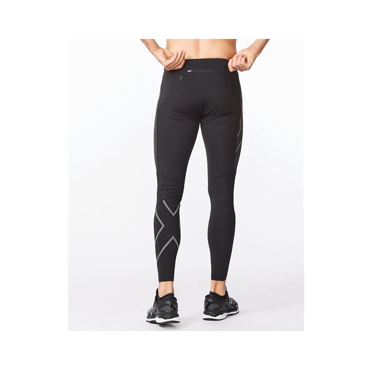 2XU Ignition Shield Comp Tights Men Black/Black Reflective