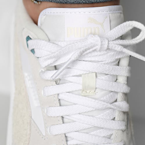 Baskets Doublecourt PRM 393283 Puma White Vapor Gray