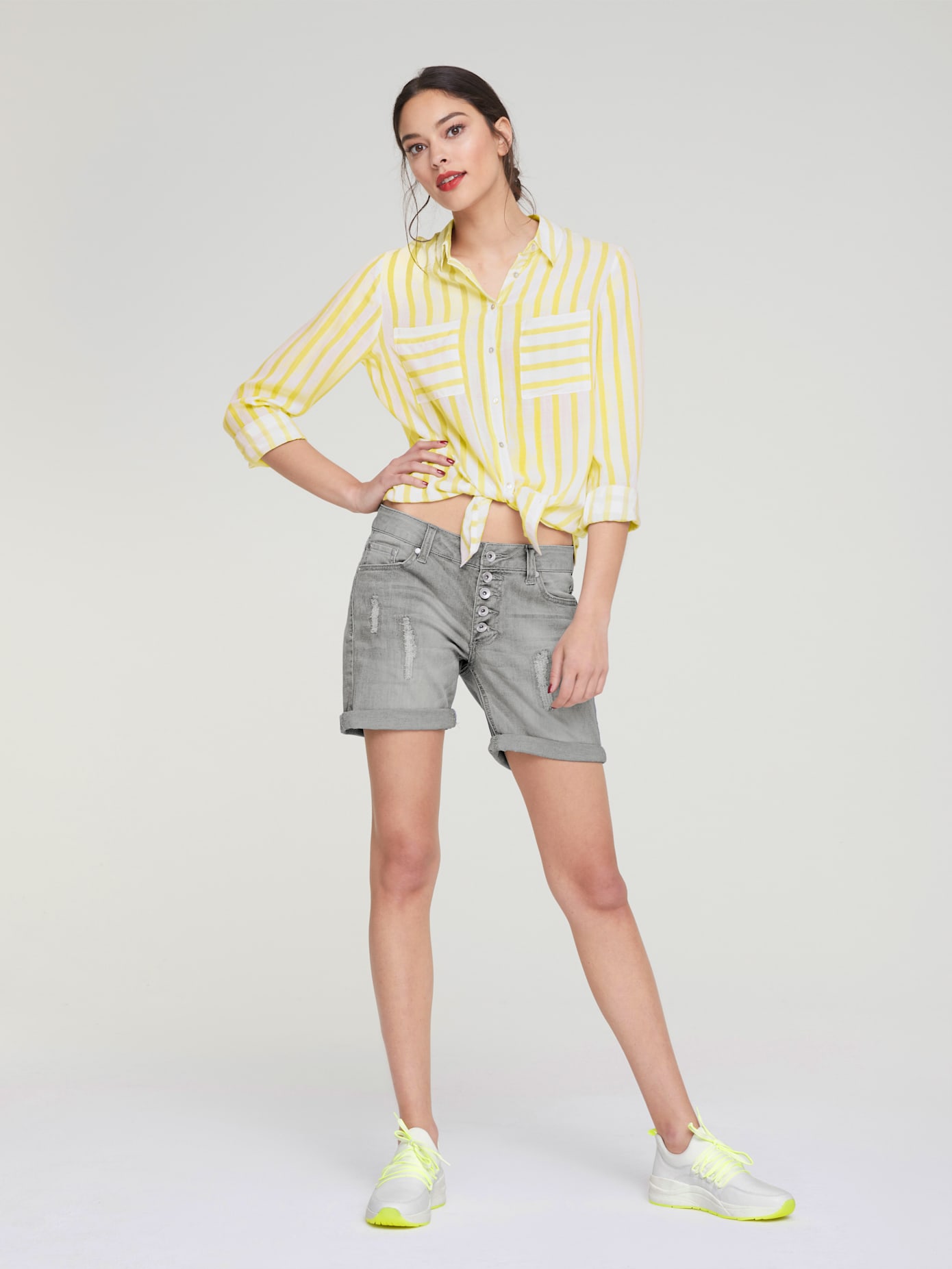 Shorts coupe droite