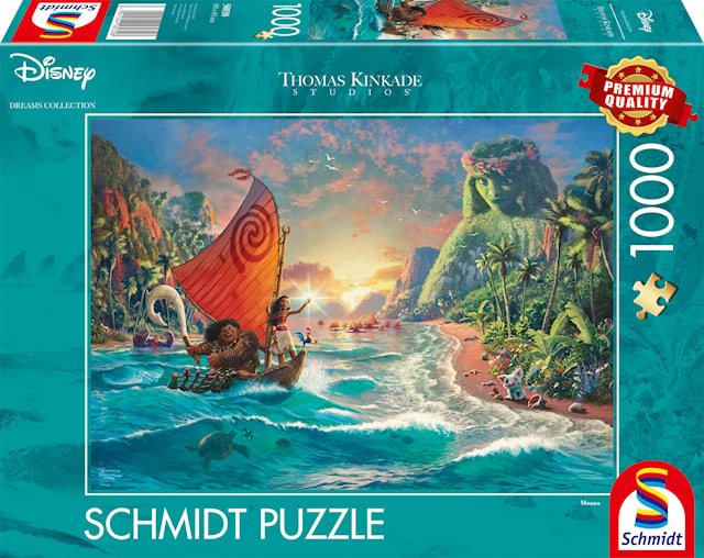 Disney Vaiana Moana Puslespill 1000 brikker Schmidt