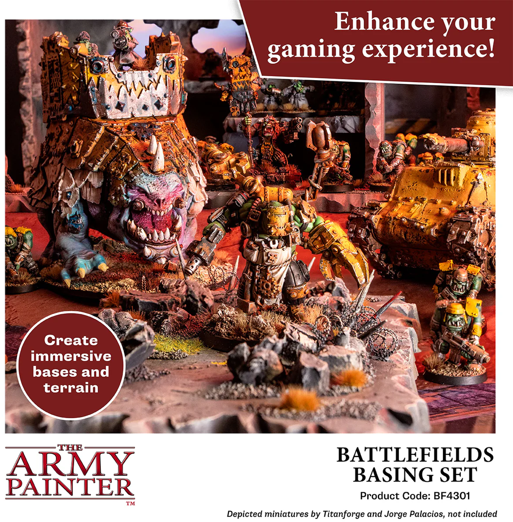The Army Painter  Battlefields Basing Set    Das perfekte Starter Set