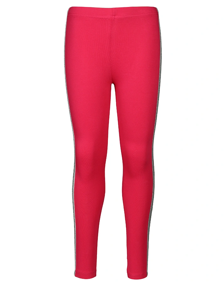 Leggings LYNFORD mit Glitzer-Tape in pink