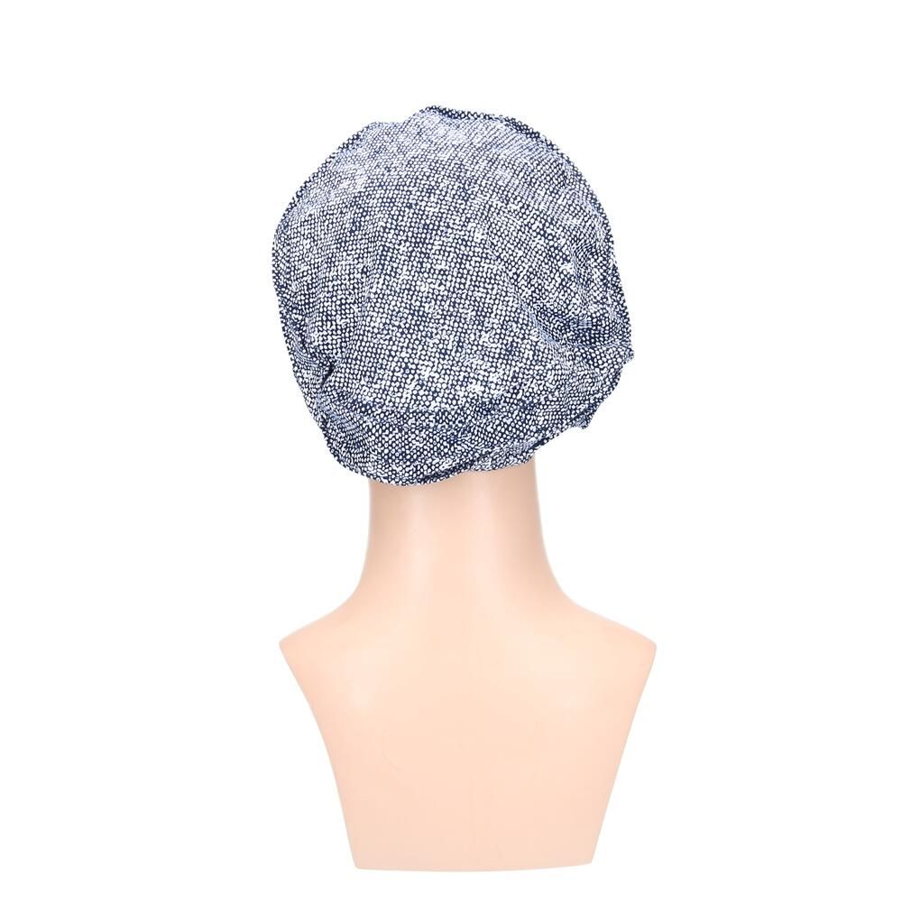 Turban Amira von Turbane - designs by Lofty in Ecru/Blue