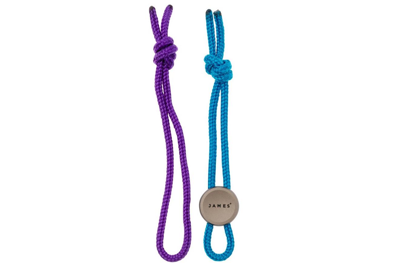The James Brand The Ulu ES213971-10 Coyote Tan Atomic Purple Desert Sky, paracord lanyard