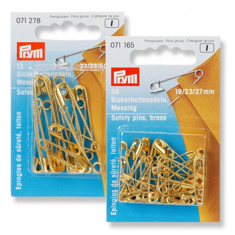 Prym Sicherheitsnadel Messing