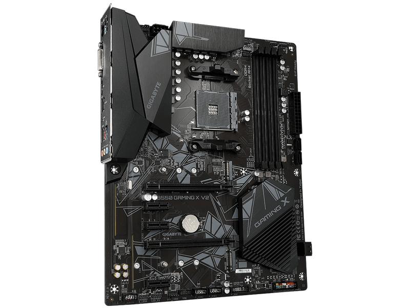 Gigabyte Mainboard B550 Gaming X V2 Gaming-ATX Motherboard mit AMD AM4-Sockel