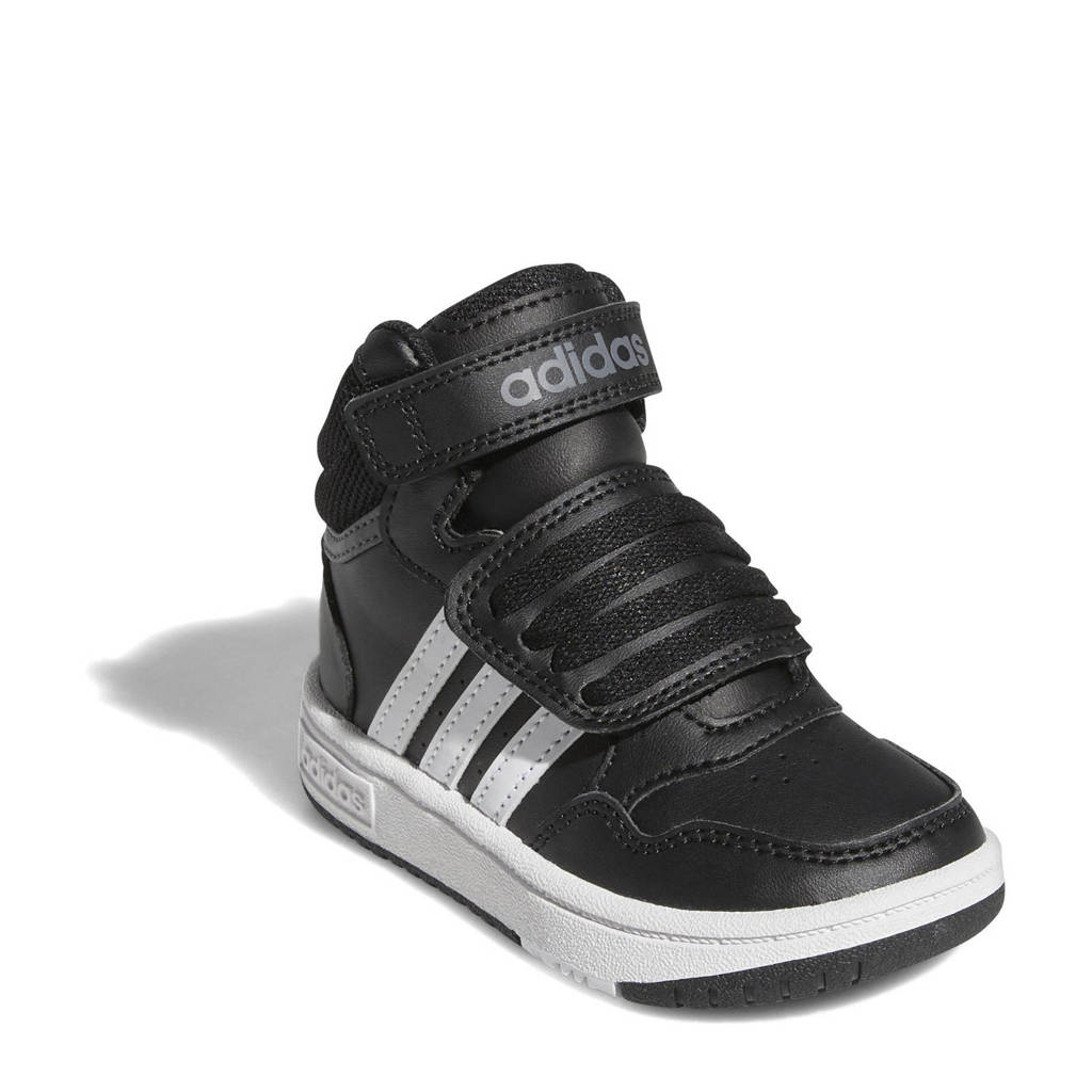 adidas Hoops Mid 3.0 sneakers zwart/wit/grijs