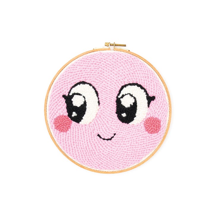 Rico Design-Punch needle kit Smiley