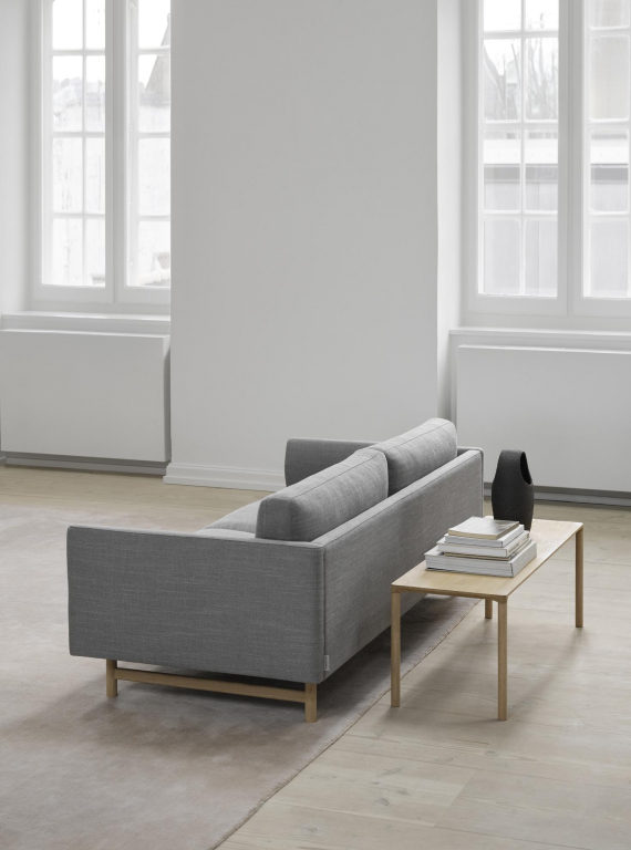 Fredericia Piloti salontafel 120x39 smoked oak