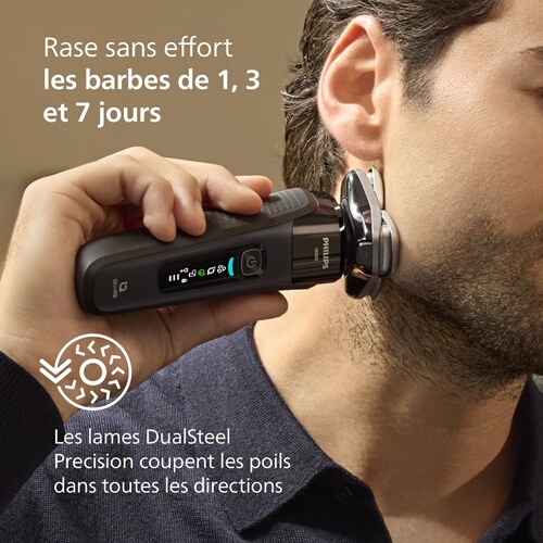 Rasoir électrique Philips X9000/30 Serie i9000 technologie SkinIQ