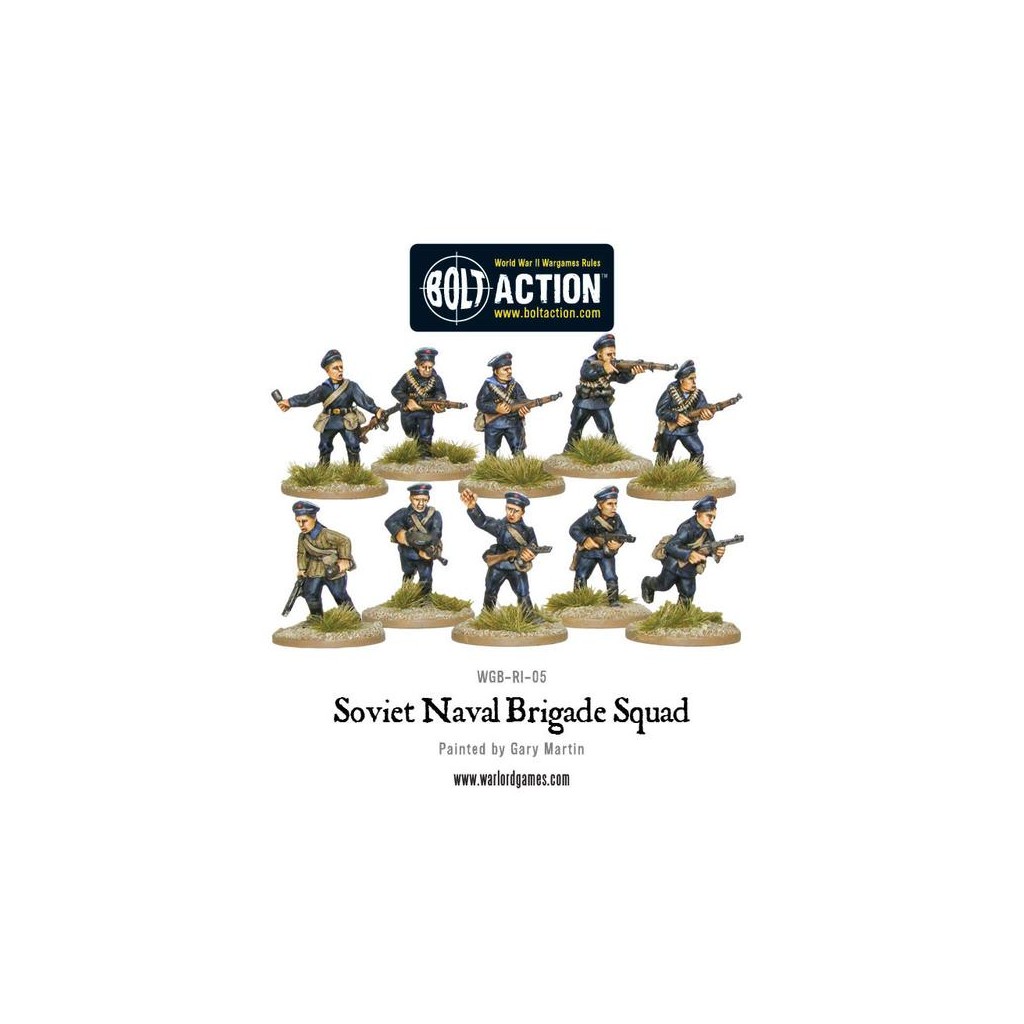 Bolt Action - Soviet Naval Brigade Squad