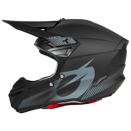 Casque cross O'Neal 5SRS POLYACRILYTE - SOLID V.23 2024 - Noir