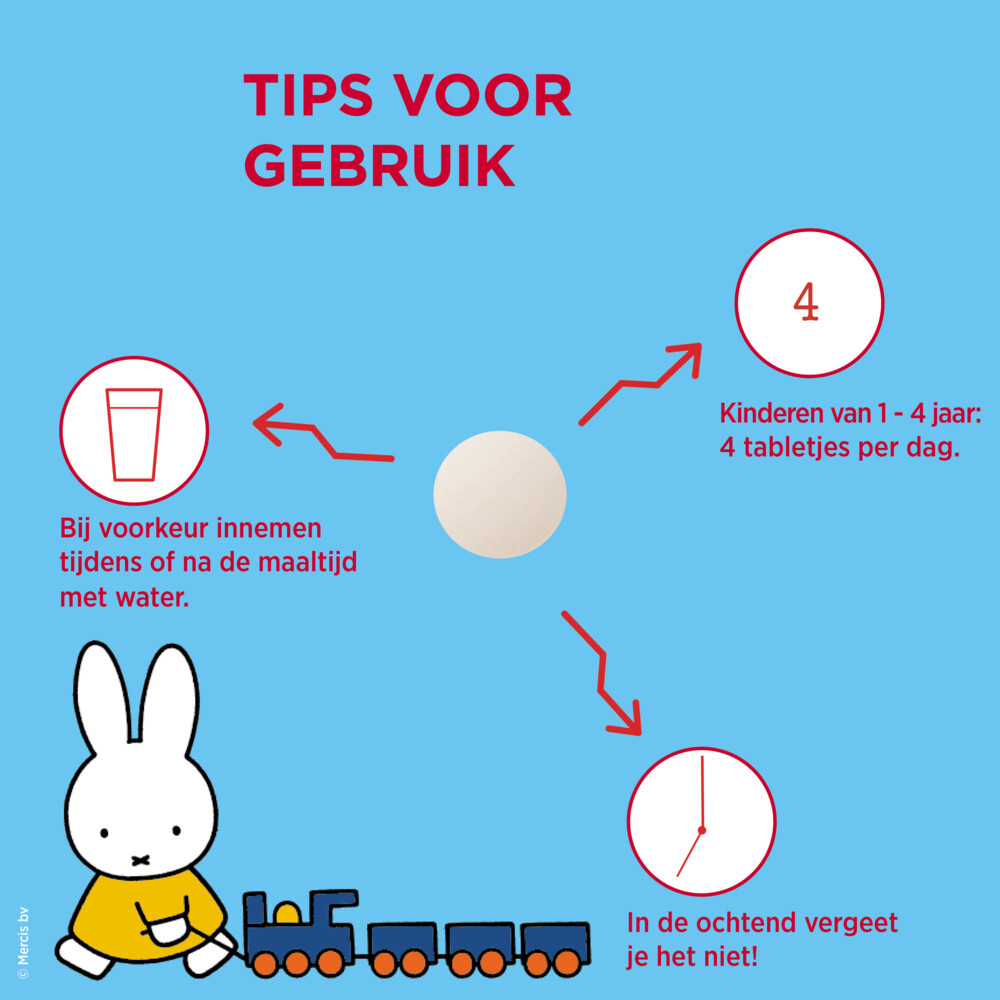 Dagravit Kids Vitamine D 200 tabletten