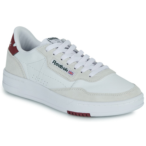 Reebok Classic - COURT PEAK - Blanc / Gris / Bordeaux