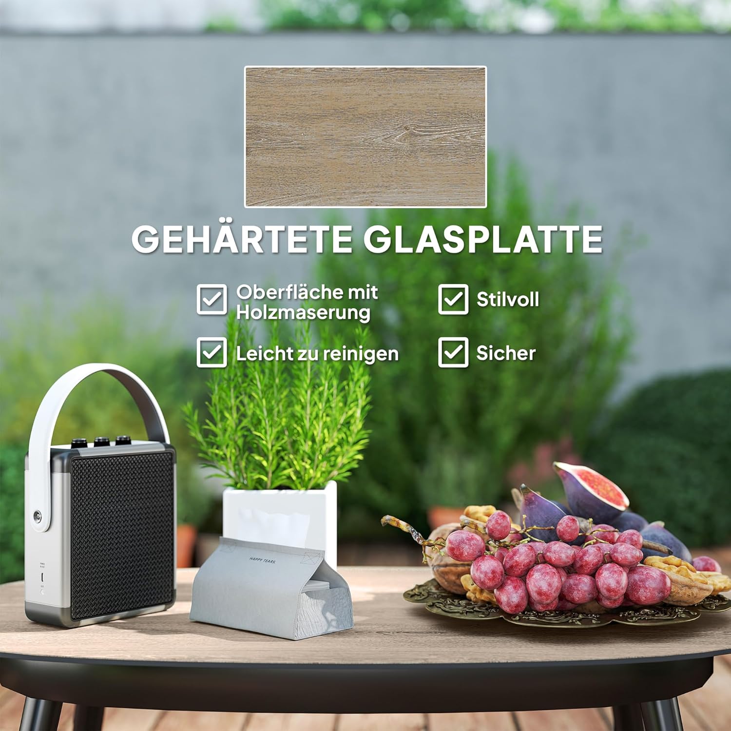 Outsunny Gartenmöbel Set aus Polyrattan Lounge-Set mit 2er Sofa Sessel Glastisch Kissen wetterfest Sitzgruppe für 4 Personen Outdoor Balkonmöbel Set Terrassenmöbel für Garten Balkon Dunkelgrau+Gelb